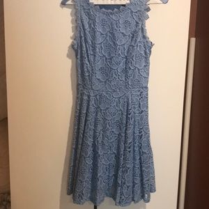 Light blue semi formal dress